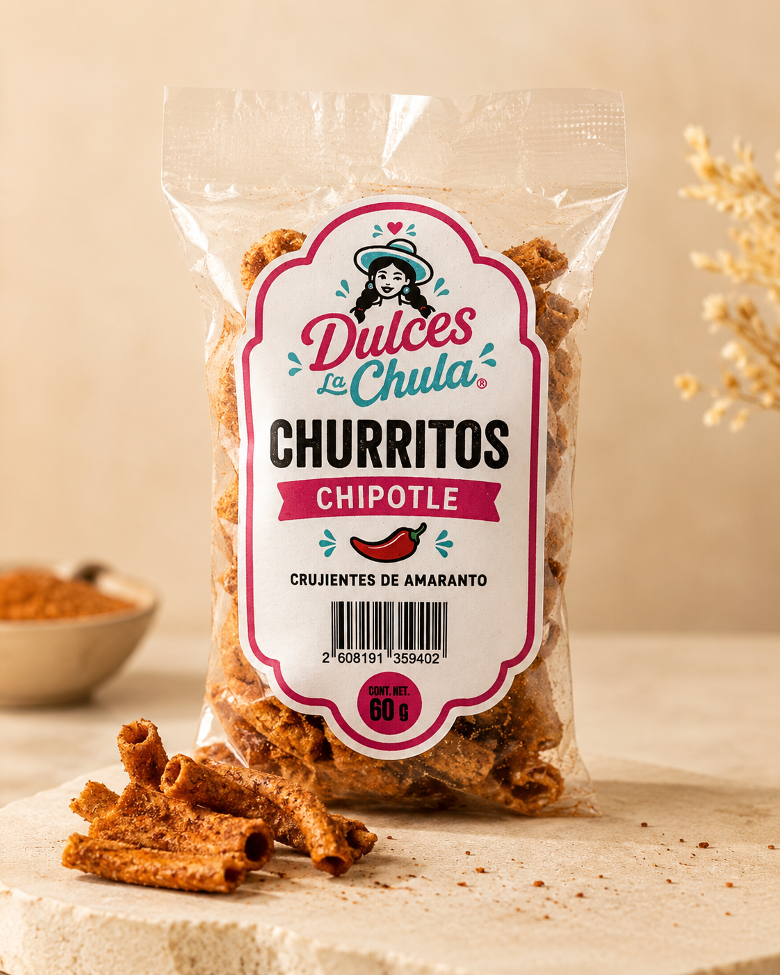 Churritos de chipotle