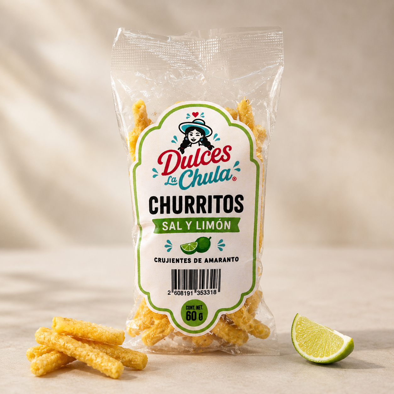 Churritos de sal y limón