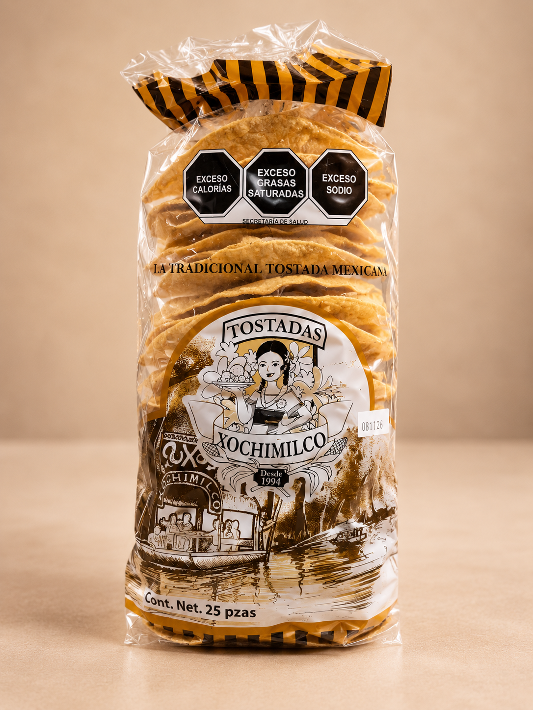 Tostadas tradicionales mexicanas